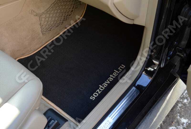 Ворсовые коврики на Mercedes GLK (X204) 2008&nbsp;-&nbsp;2015 в Чебоксарах