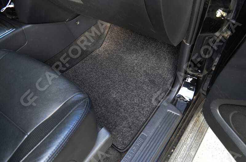 Ворсовые коврики на Mitsubishi Pajero IV 2006&nbsp;-&nbsp;2021 в Чебоксарах