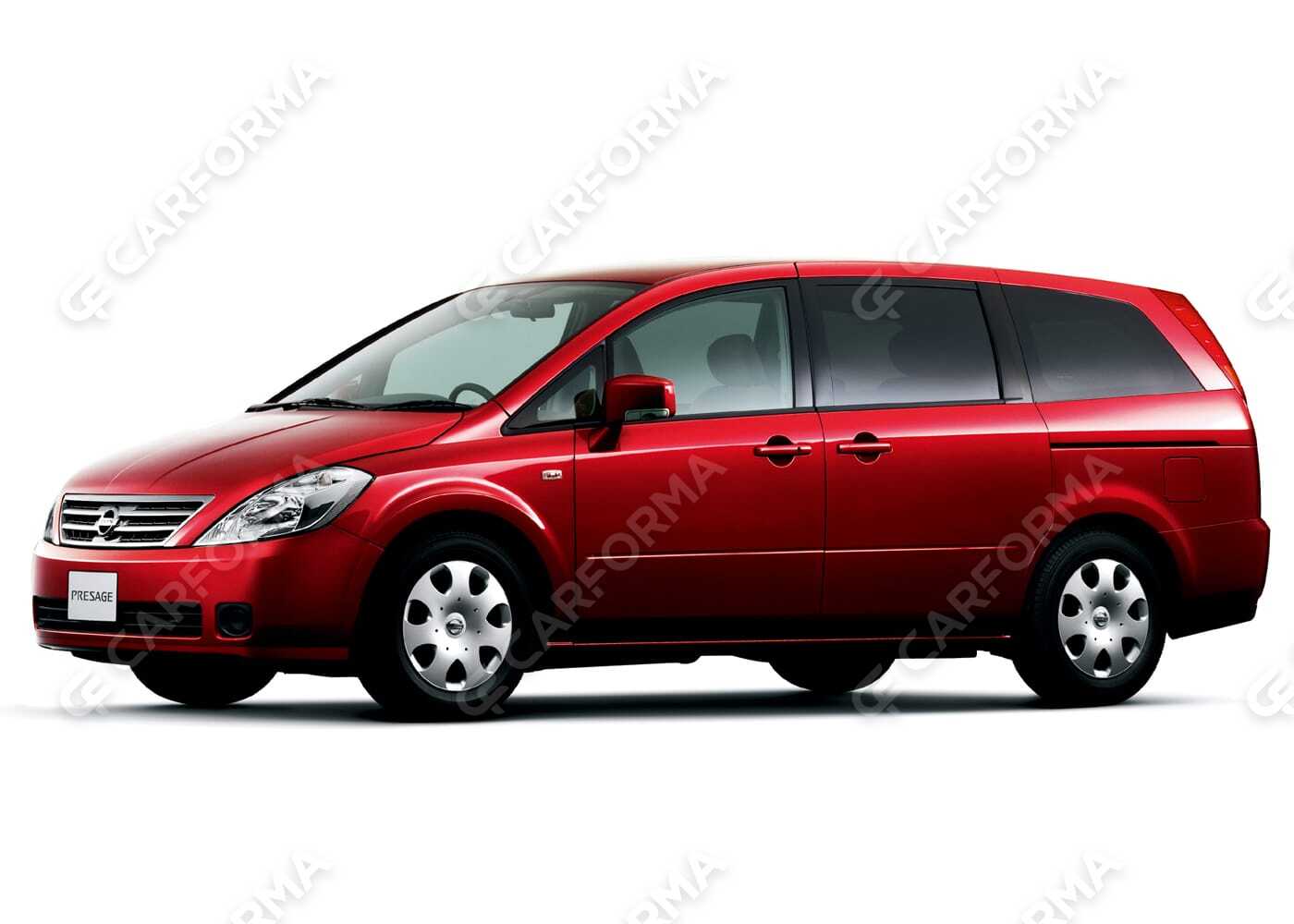 Ворсовые коврики на Nissan Presage (U31) 2003&nbsp;-&nbsp;2009