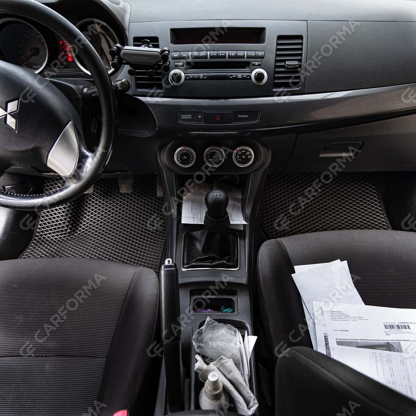 Коврики на Mitsubishi Lancer X 2007&nbsp;-&nbsp;2017 в Чебоксарах