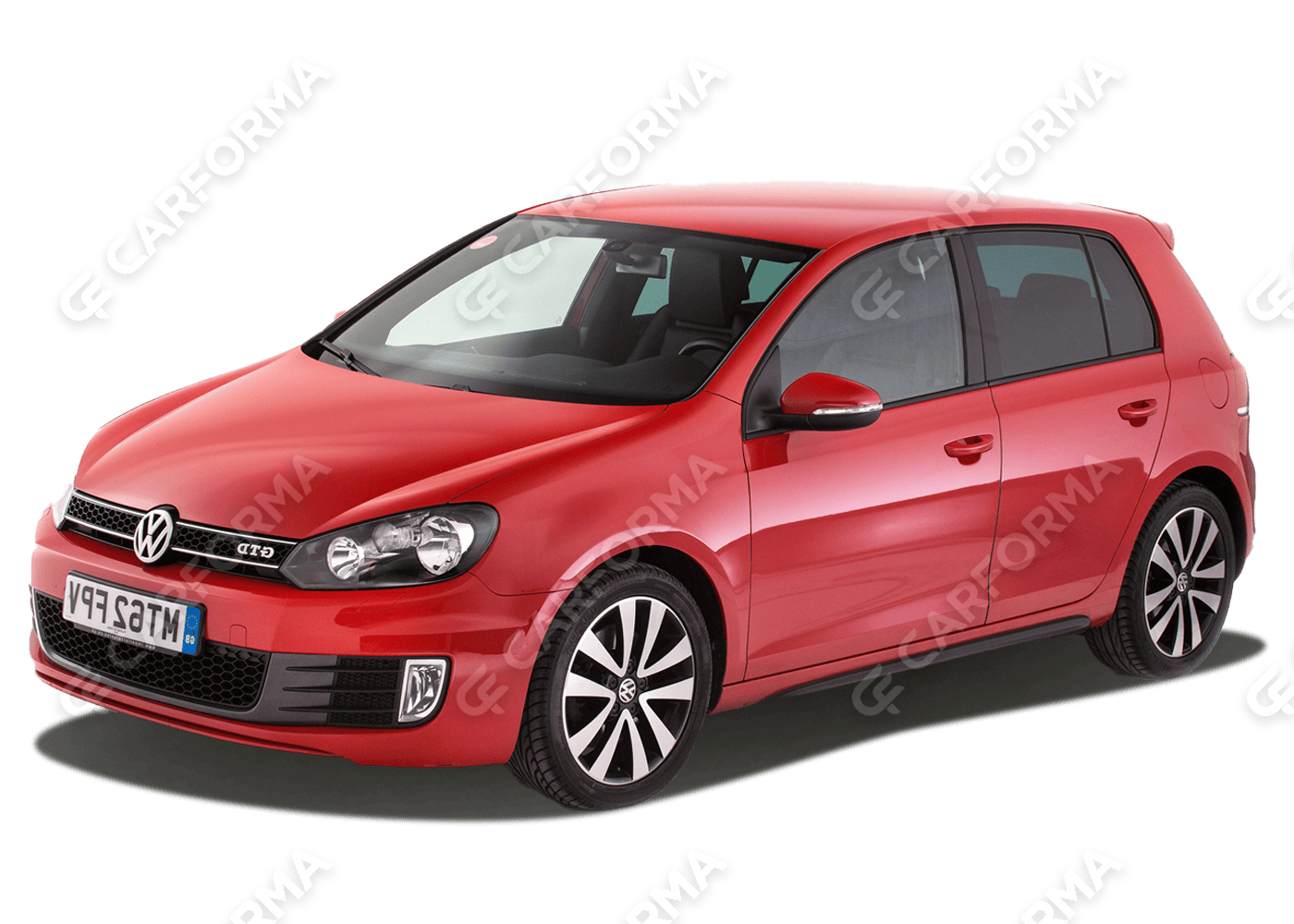 Ворсовые коврики на Volkswagen Golf 6 2008&nbsp;-&nbsp;2013
