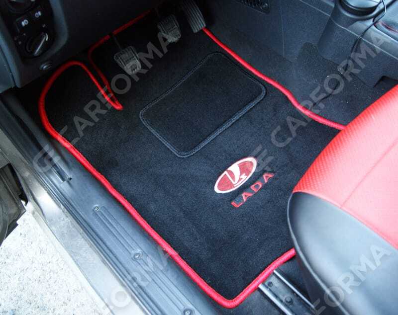 Ворсовые коврики на Lada (ВАЗ) Kalina 2004&nbsp;-&nbsp;2018 в Чебоксарах