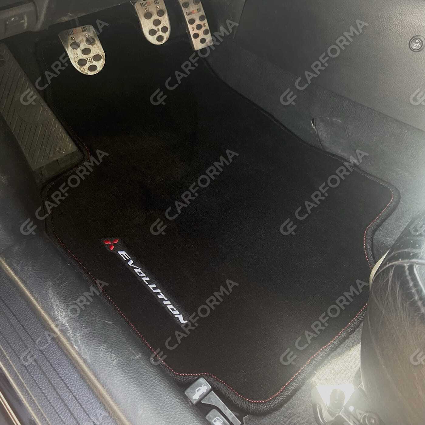 Ворсовые коврики на Mitsubishi Lancer Evolution IX 2005&nbsp;-&nbsp;2007 в Чебоксарах