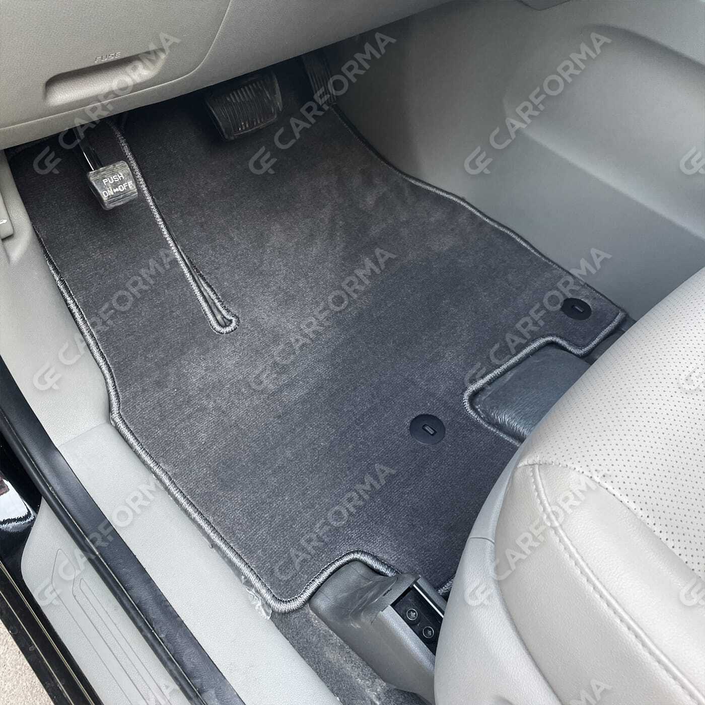 Ворсовые коврики на KIA Carnival III 9 мест и 11 мест 2014&nbsp;-&nbsp;2021 в Чебоксарах