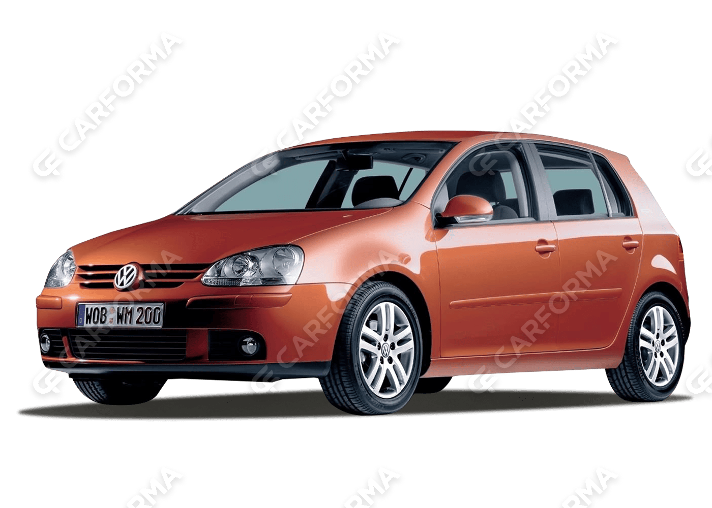 Ворсовые коврики на Volkswagen Golf 5 2003&nbsp;-&nbsp;2008