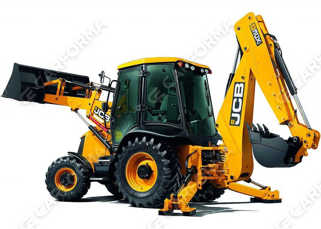 EVA коврики на Спецтехника Экскаватор-погрузчик JCB 3CX 