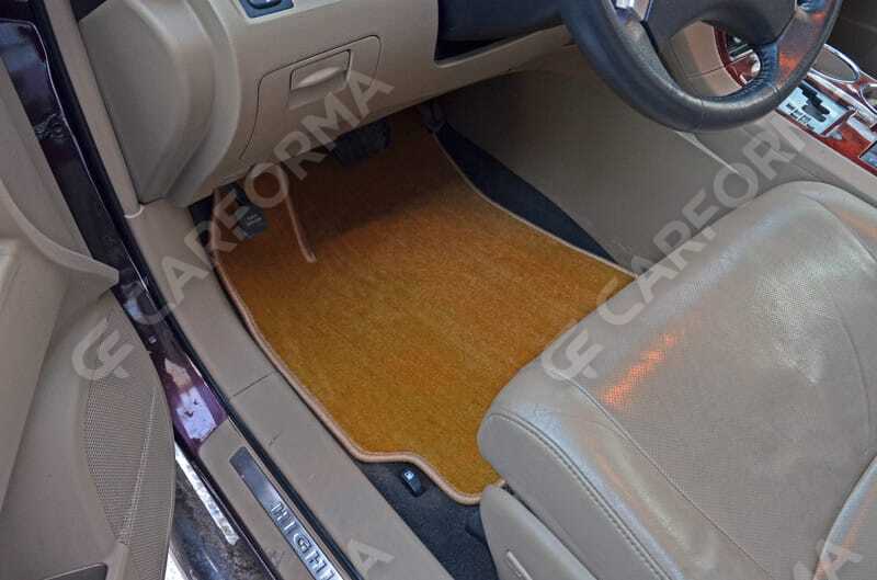 Ворсовые коврики на Toyota Highlander II 2007&nbsp;-&nbsp;2013 в Чебоксарах