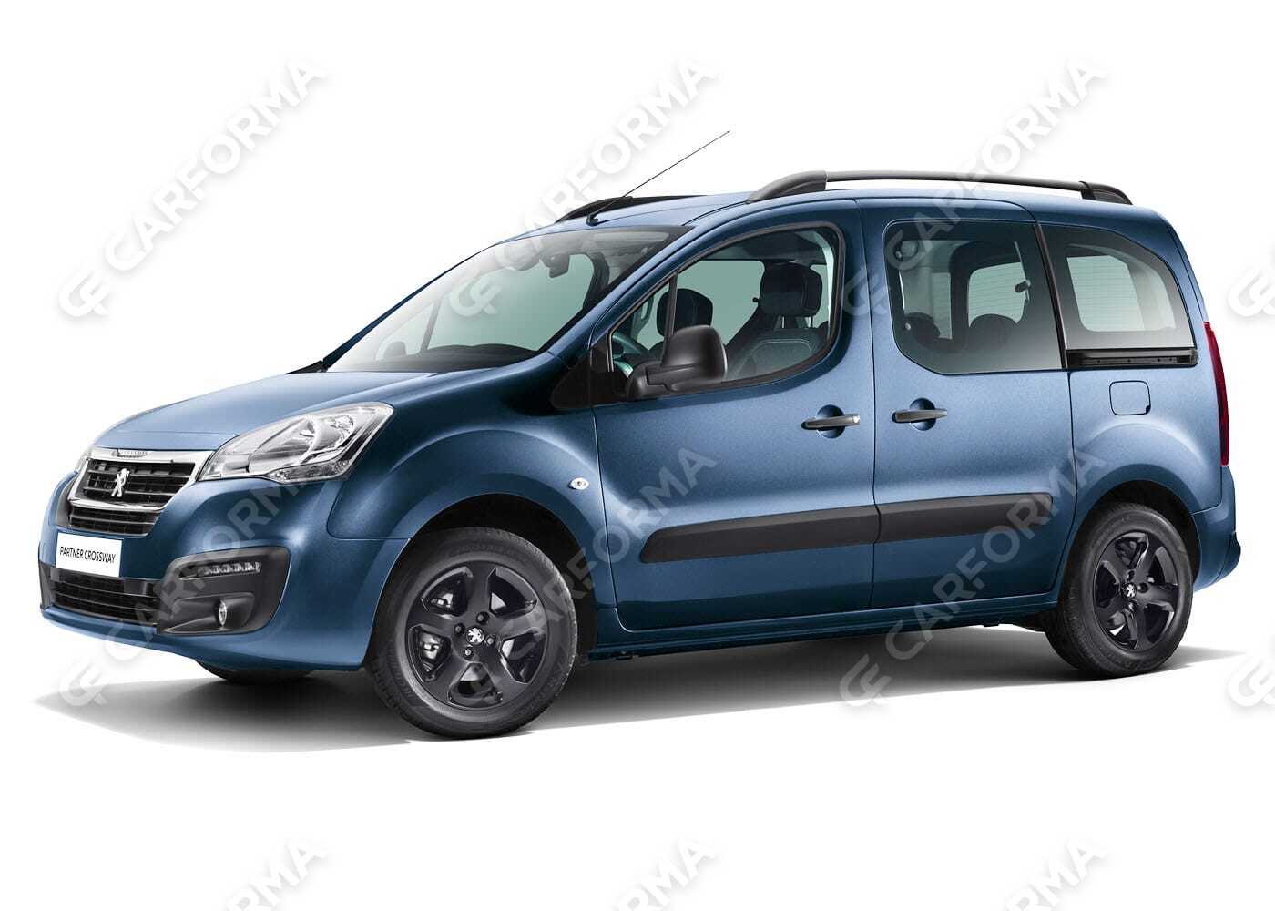 Ворсовые коврики на Peugeot Partner II 2008&nbsp;-&nbsp;2022