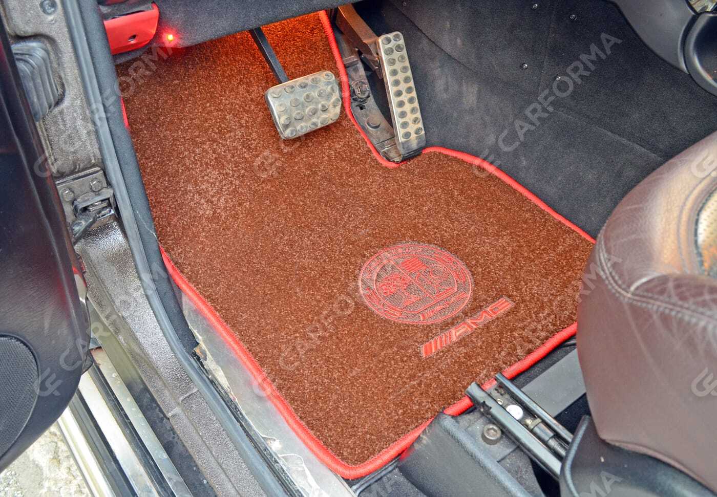 Ворсовые коврики на Mercedes G (W463) рестайлинг 2001&nbsp;-&nbsp;2018 в Чебоксарах