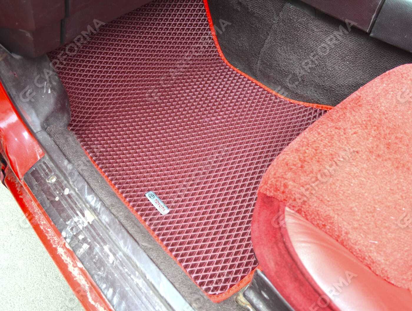 Ворсовые коврики на Toyota Supra (A70) 1986&nbsp;-&nbsp;1993 в Чебоксарах