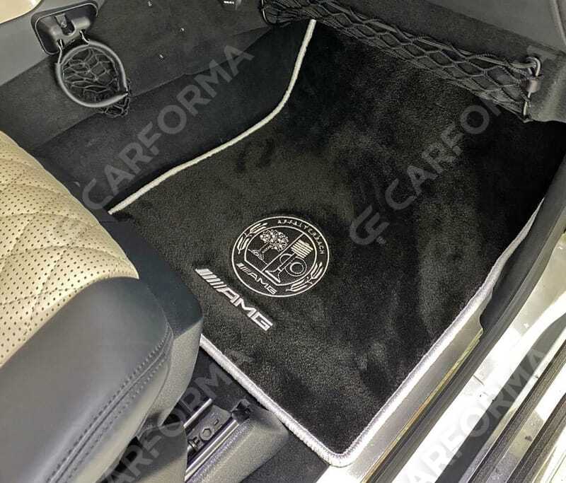 Ворсовые коврики на Mercedes G (W463) рестайлинг 2001&nbsp;-&nbsp;2018 в Чебоксарах