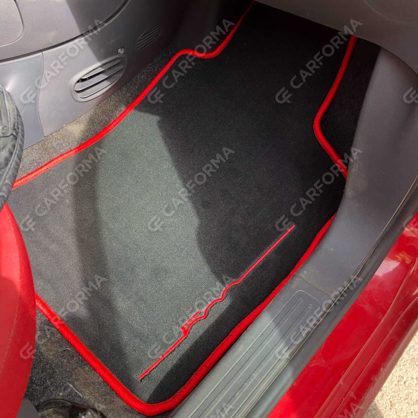 Ворсовые коврики на Fiat 500 2007&nbsp;-&nbsp;2020 в Чебоксарах