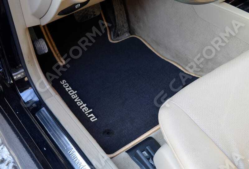 Ворсовые коврики на Mercedes GLK (X204) 2008&nbsp;-&nbsp;2015 в Чебоксарах