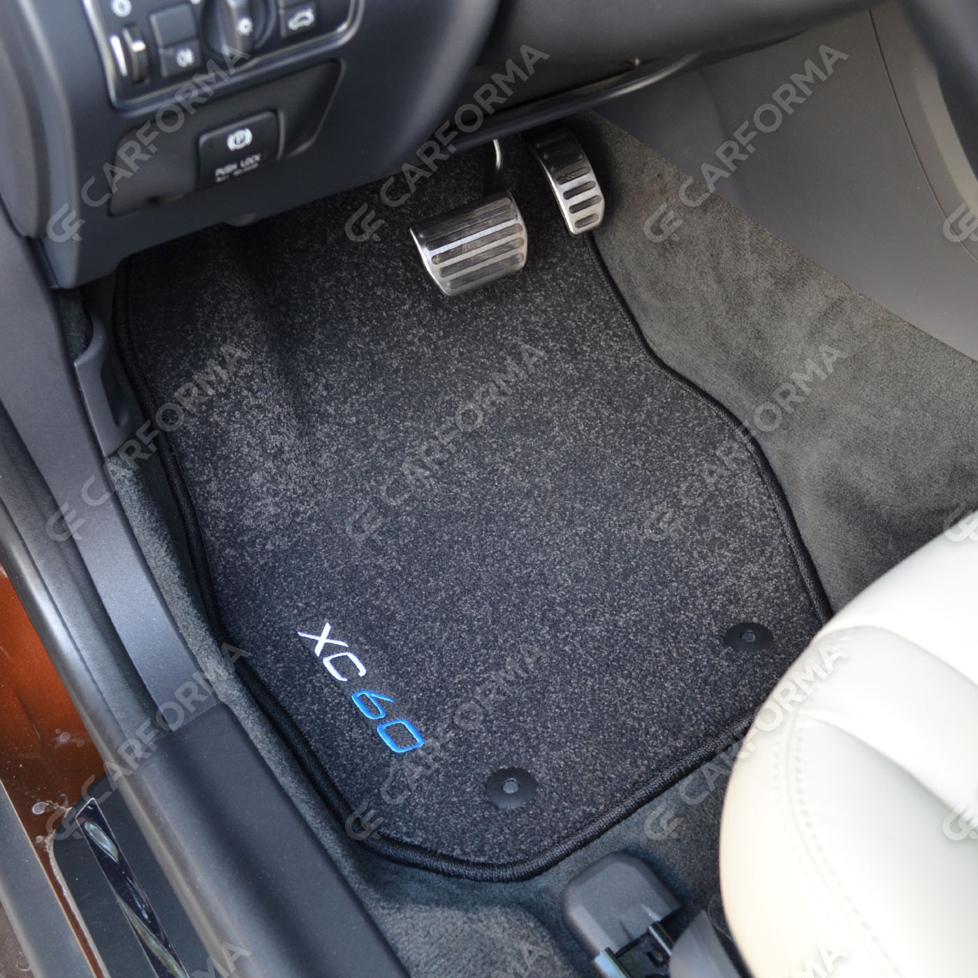 Ворсовые коврики на Volvo XC60 I 2008&nbsp;-&nbsp;2017 в Чебоксарах