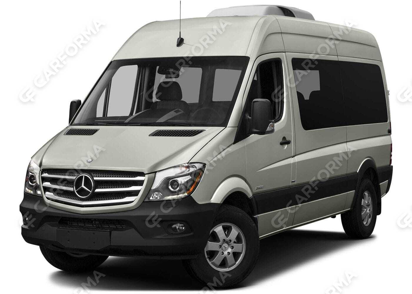 Ворсовые коврики на Mercedes Sprinter (W906) рестайлинг 2013&nbsp;-&nbsp;2018