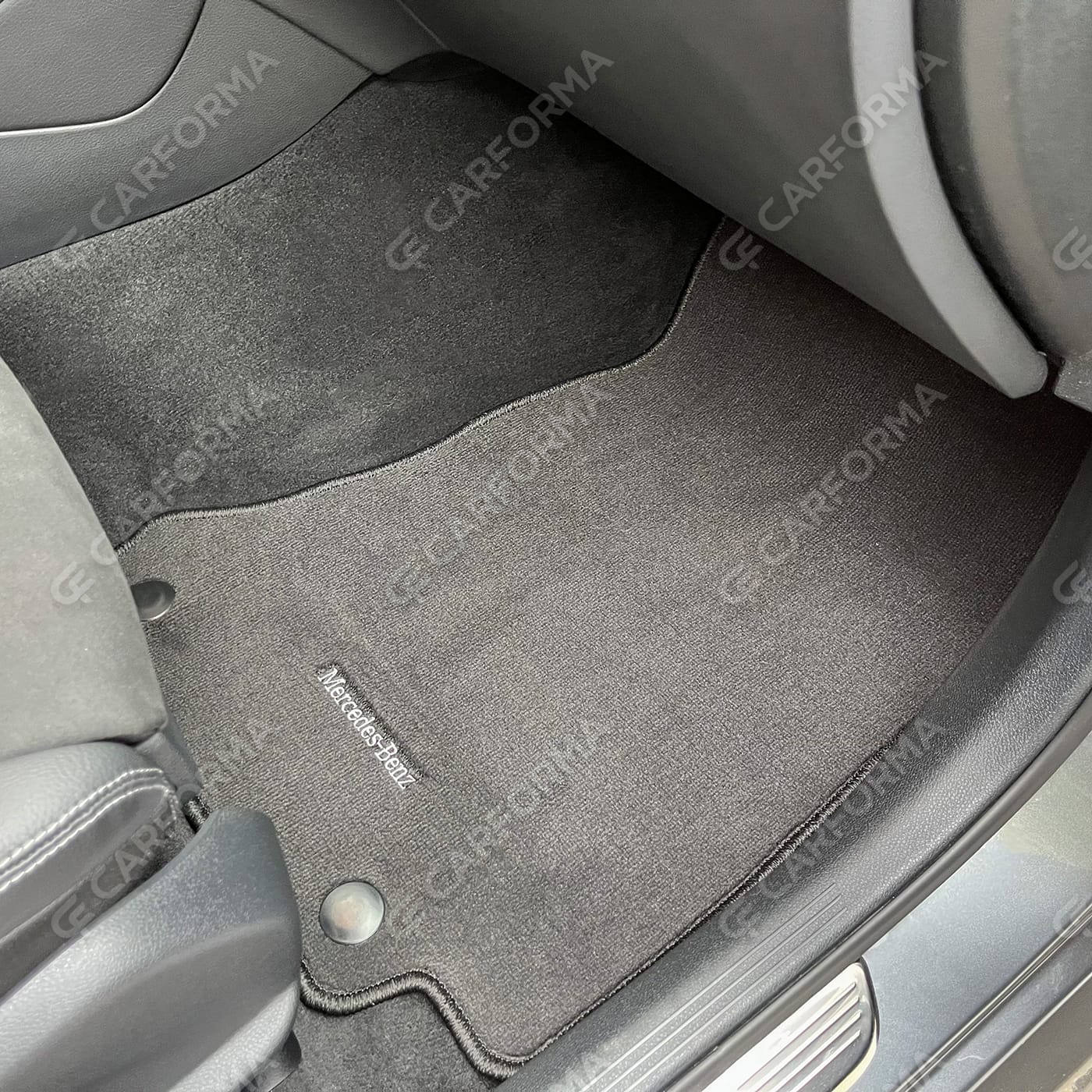 Ворсовые коврики на Mercedes GLC (X253) 2015&nbsp;-&nbsp;2023 в Чебоксарах