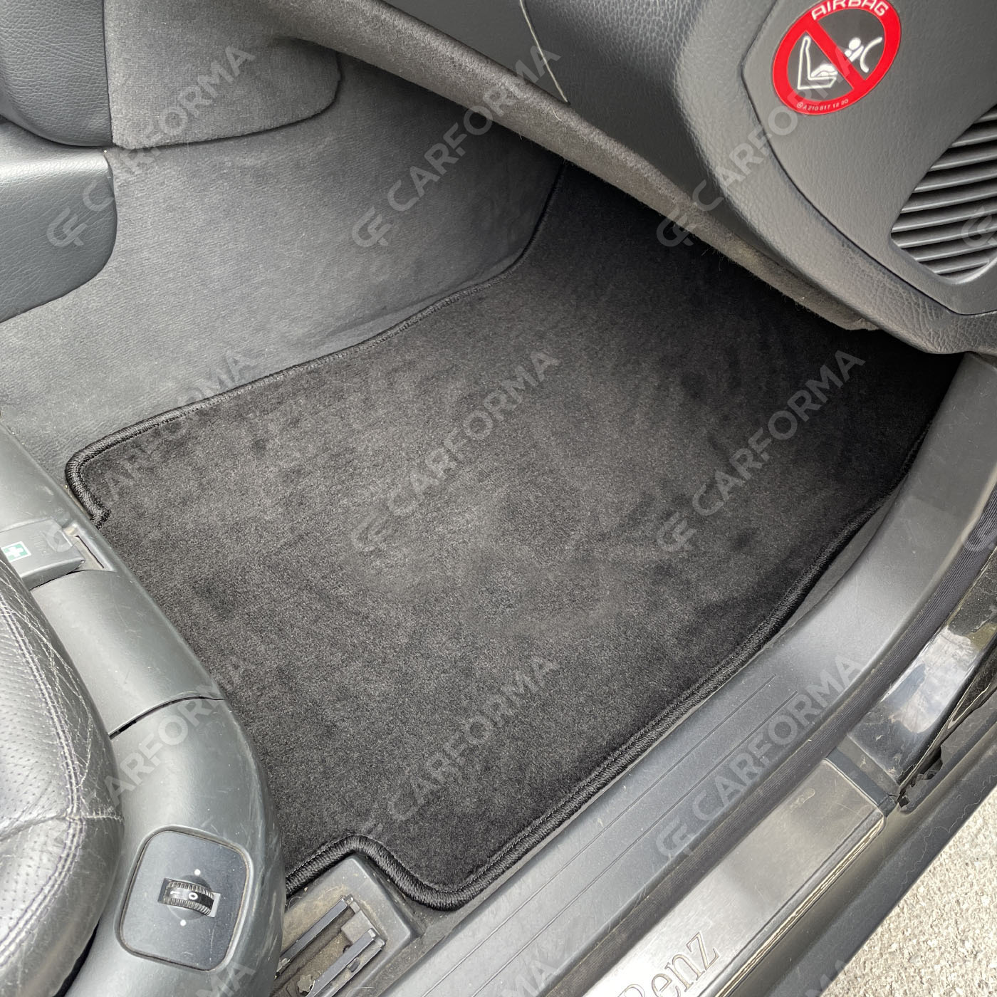 Ворсовые коврики на Mercedes S (W220) 1998&nbsp;-&nbsp;2005 в Чебоксарах