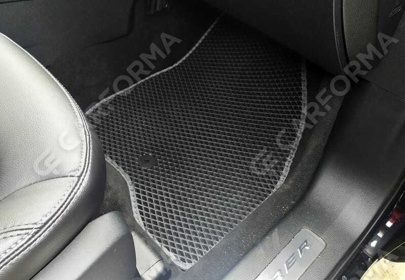 Ворсовые коврики на Ford Explorer V 2010&nbsp;-&nbsp;2019 в Чебоксарах