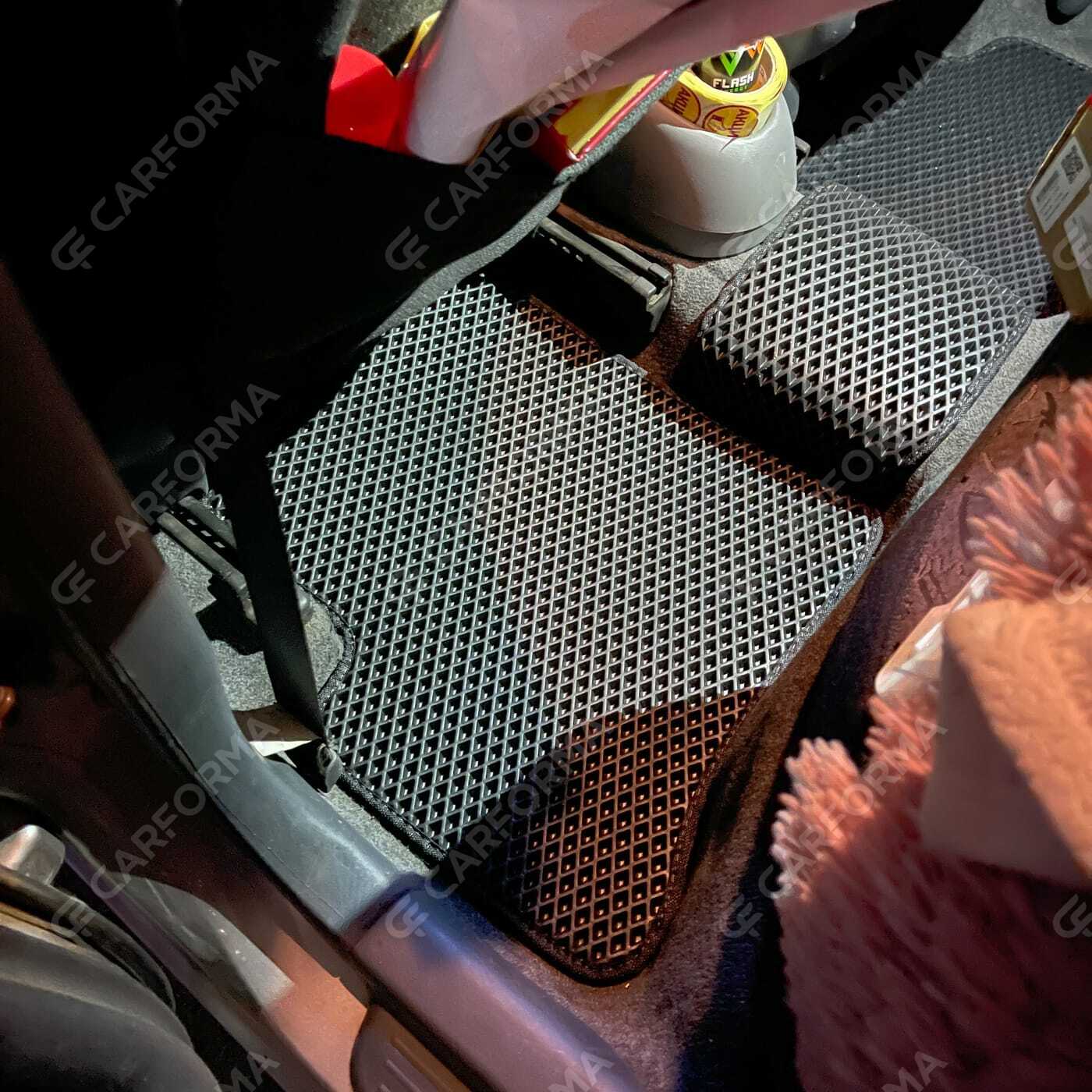 Ворсовые коврики на Toyota Vitz I 1998&nbsp;-&nbsp;2005 в Чебоксарах