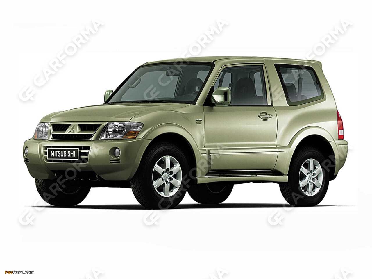 Ворсовые коврики на Mitsubishi Pajero III 1999&nbsp;-&nbsp;2006 в Чебоксарах