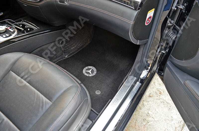 Ворсовые коврики на Mercedes S (W221) 2005&nbsp;-&nbsp;2013 в Чебоксарах