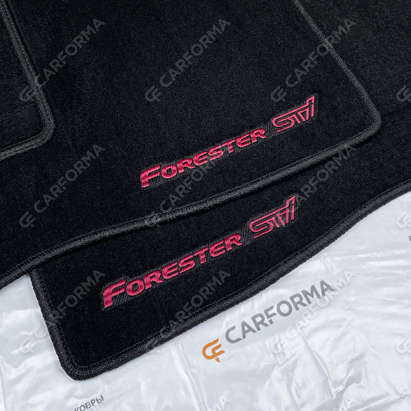 Ворсовые коврики на Subaru Forester II 2002&nbsp;-&nbsp;2008 в Чебоксарах