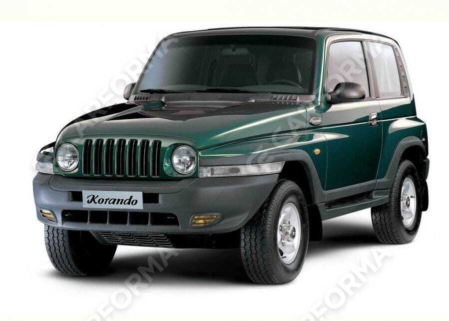 Ворсовые коврики на SsangYong Korando II 1995&nbsp;-&nbsp;2006