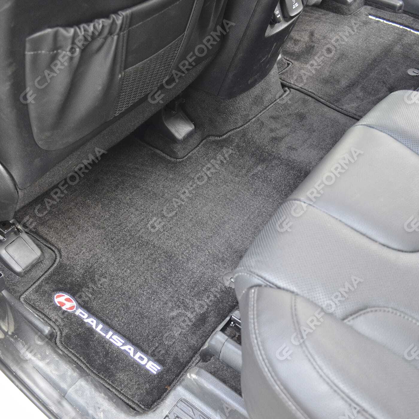 Ворсовые коврики на Hyundai Palisade 2018&nbsp;-&nbsp;2026 в Чебоксарах