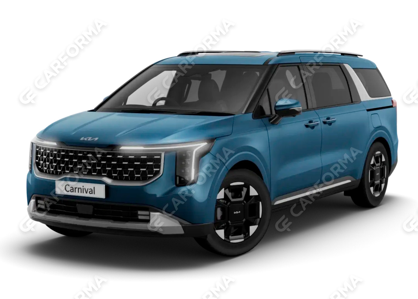 Ворсовые коврики на KIA Carnival IV 8 мест 2020&nbsp;-&nbsp;2026