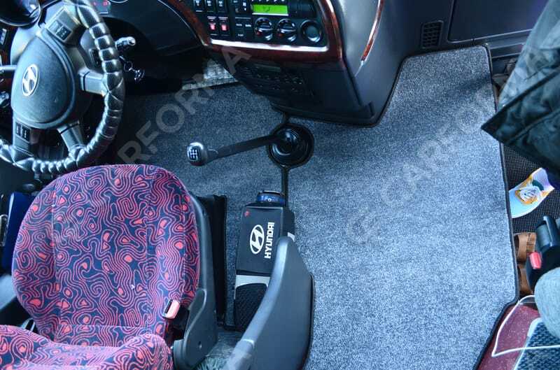 Ворсовые коврики на Hyundai Universe Space Luxury  в Чебоксарах