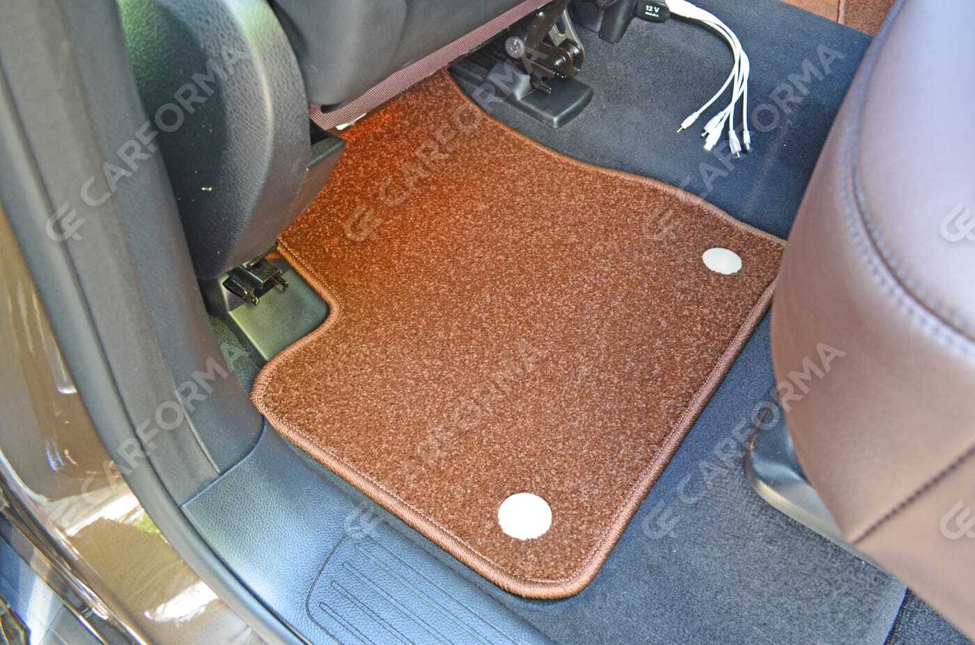 Ворсовые коврики на Mercedes GLS (X166) 2015&nbsp;-&nbsp;2019 в Чебоксарах