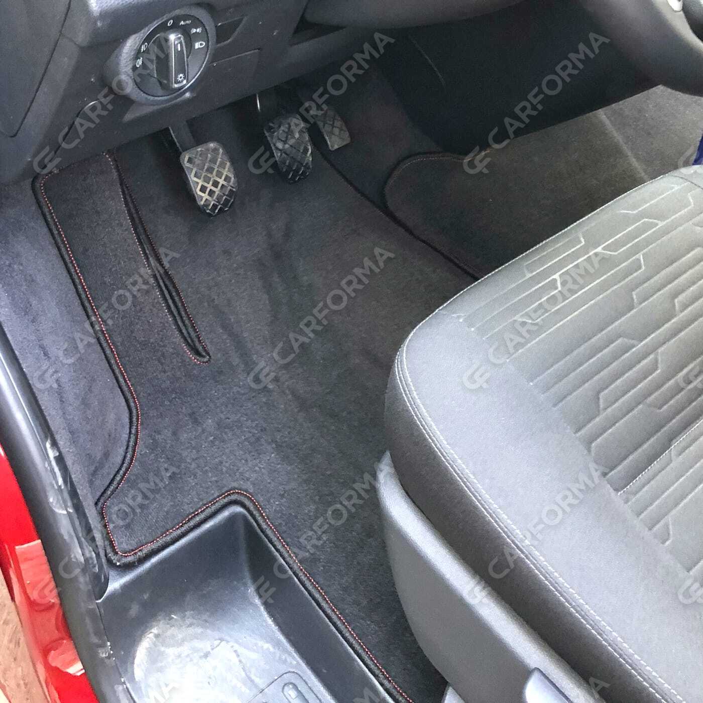 Ворсовые коврики на Volkswagen Caravelle (T6) 2015&nbsp;-&nbsp;2019 в Чебоксарах