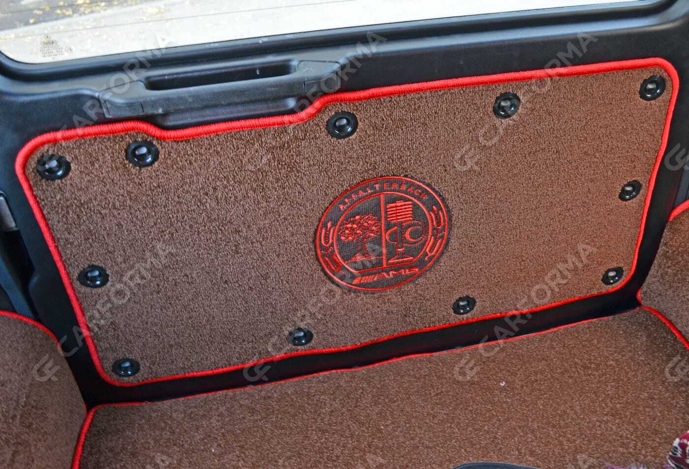 Ворсовые коврики на Mercedes G (W463) рестайлинг 2001&nbsp;-&nbsp;2018 в Чебоксарах