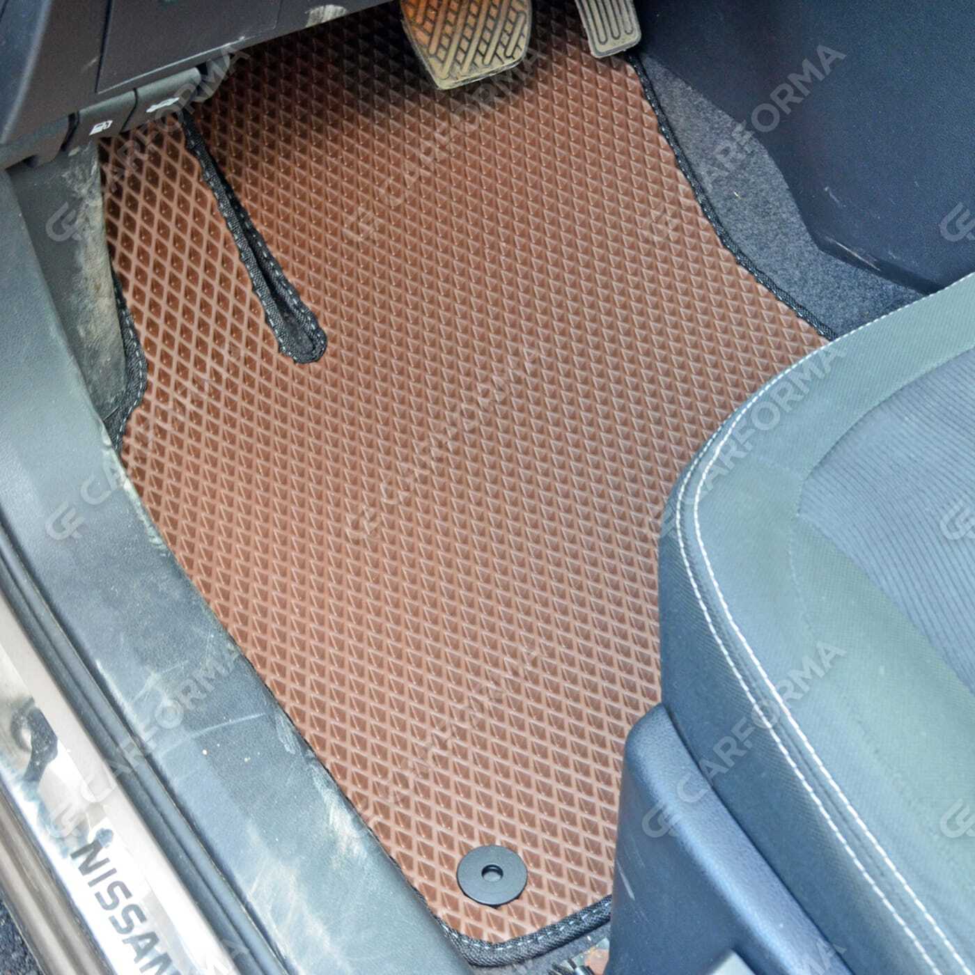 Ворсовые коврики на Nissan Qashqai+2 (J10) 2008&nbsp;-&nbsp;2013 в Чебоксарах