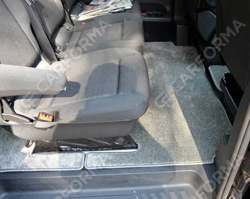 Ворсовые коврики на Mercedes Vito (W447) 2014&nbsp;-&nbsp;2026 в Чебоксарах