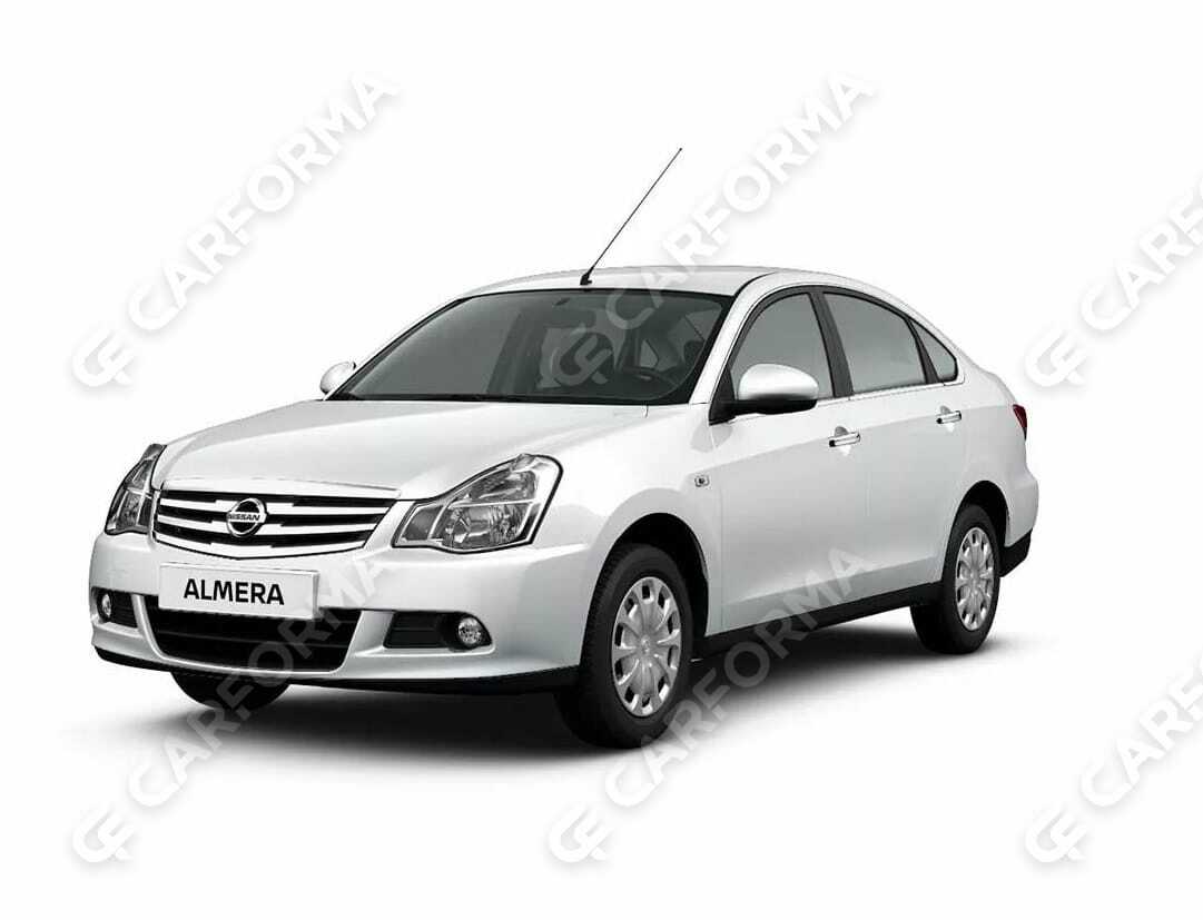 Ворсовые коврики на Nissan Almera (G15) 2012&nbsp;-&nbsp;2019
