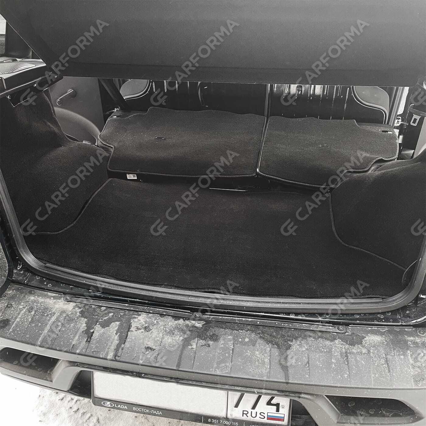 Ворсовые коврики на Lada (ВАЗ) Niva Travel 2020&nbsp;-&nbsp;2026 в Чебоксарах