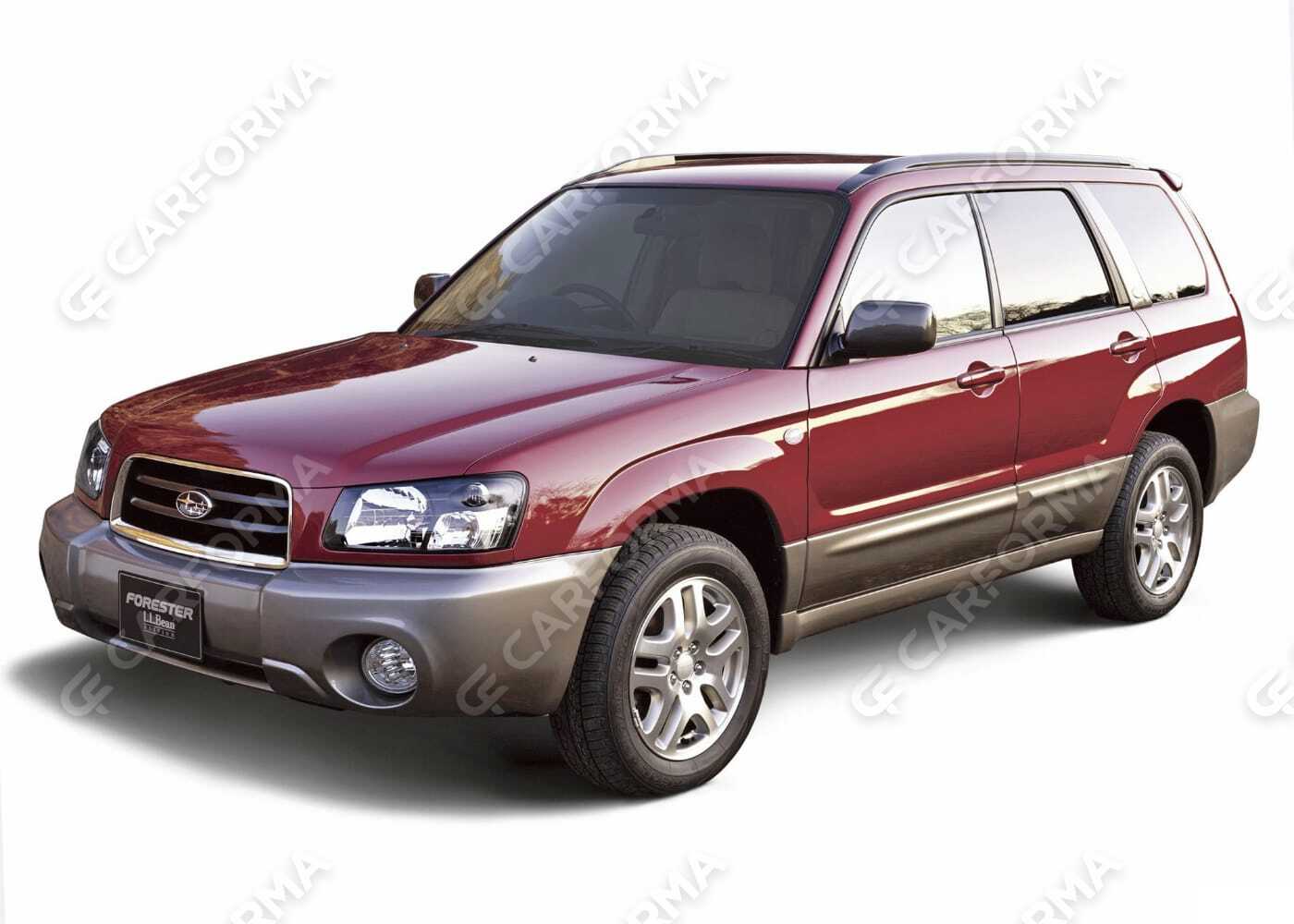 Ворсовые коврики на Subaru Forester II 2002&nbsp;-&nbsp;2008