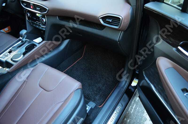Ворсовые коврики на Hyundai Santa Fe IV 2018&nbsp;-&nbsp;2021 в Чебоксарах