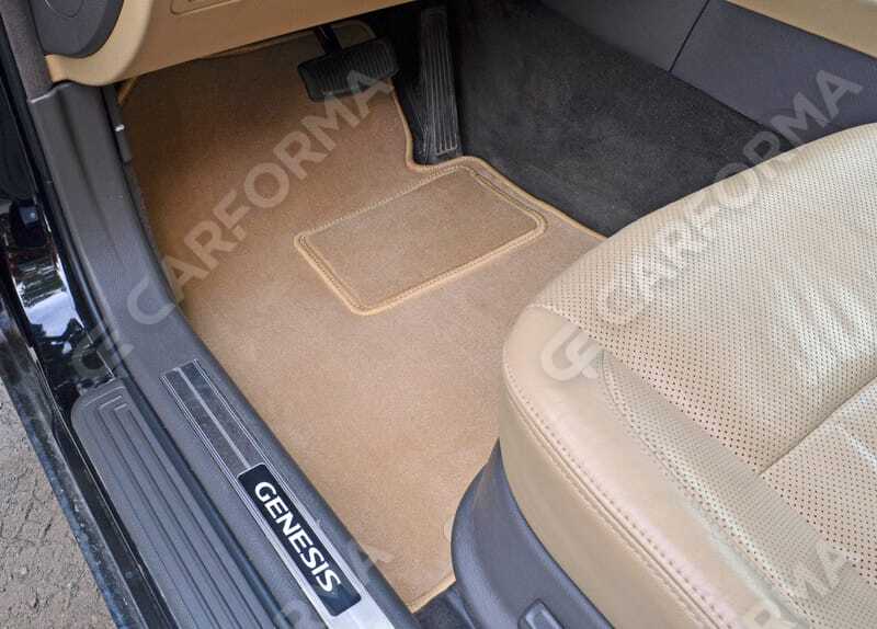 Ворсовые коврики на Hyundai Genesis I 2008&nbsp;-&nbsp;2014 в Чебоксарах