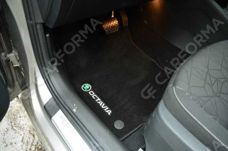 Ворсовые коврики на Skoda Octavia A7 2013&nbsp;-&nbsp;2020 в Чебоксарах