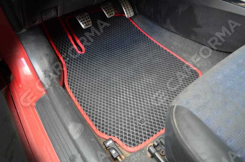 Ворсовые коврики на Mitsubishi Lancer IX 2000&nbsp;-&nbsp;2010 в Чебоксарах