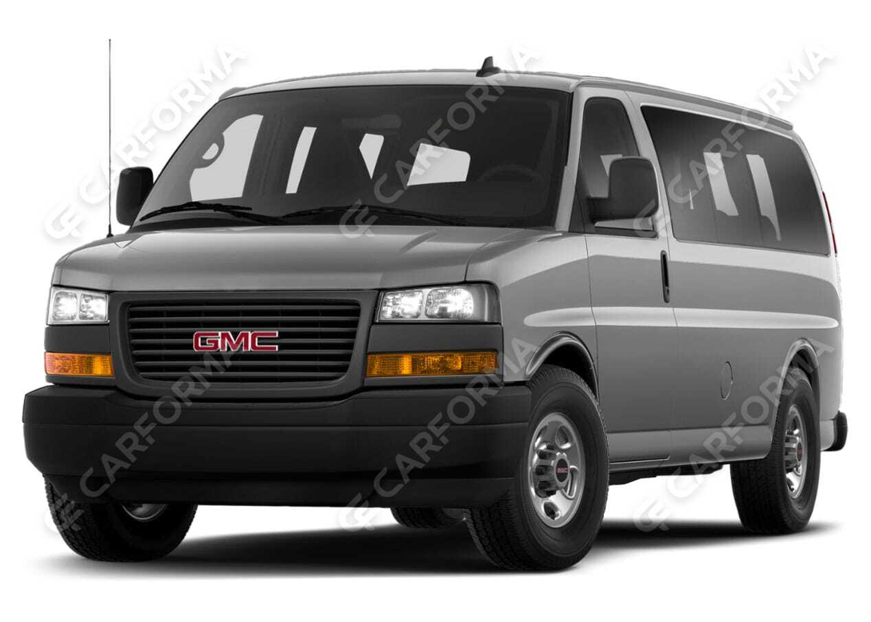 Ворсовые коврики на GMC Savana 2002&nbsp;-&nbsp;2026