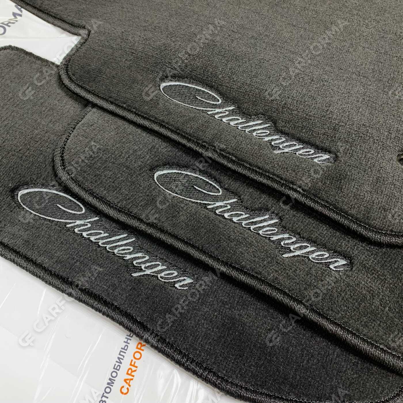 Ворсовые коврики на Dodge Challenger III 2008&nbsp;-&nbsp;2023 в Чебоксарах