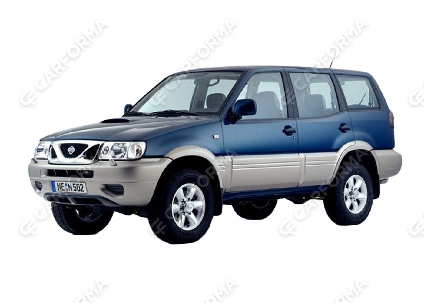 Ворсовые коврики на Nissan Terrano II (R20) 1993&nbsp;-&nbsp;2006