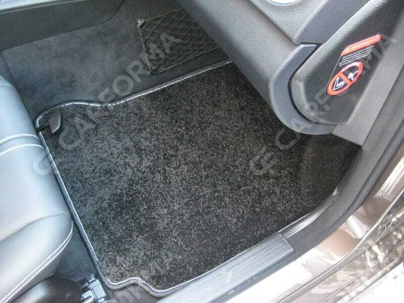 Ворсовые коврики на Mercedes C (W204) 2007&nbsp;-&nbsp;2015 в Чебоксарах