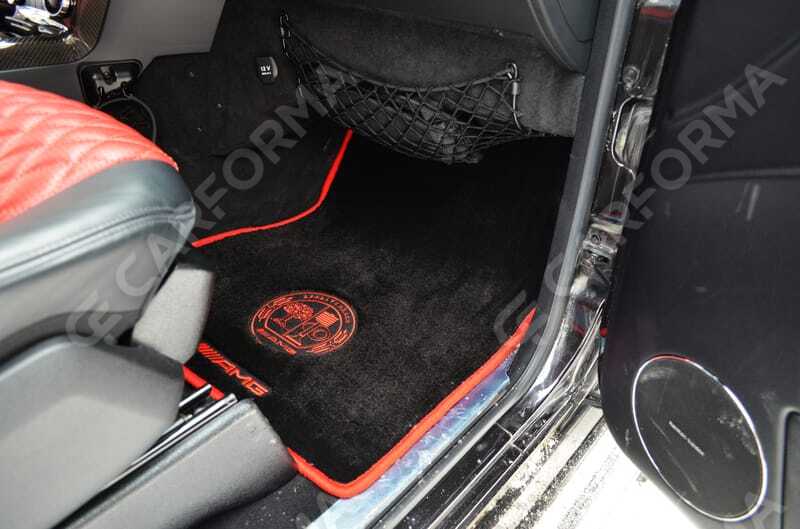 Ворсовые коврики на Mercedes G (W463) рестайлинг 2001&nbsp;-&nbsp;2018 в Чебоксарах