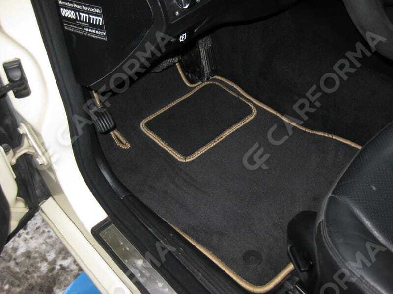 Ворсовые коврики на Mercedes E (W211) 2002&nbsp;-&nbsp;2009 в Чебоксарах