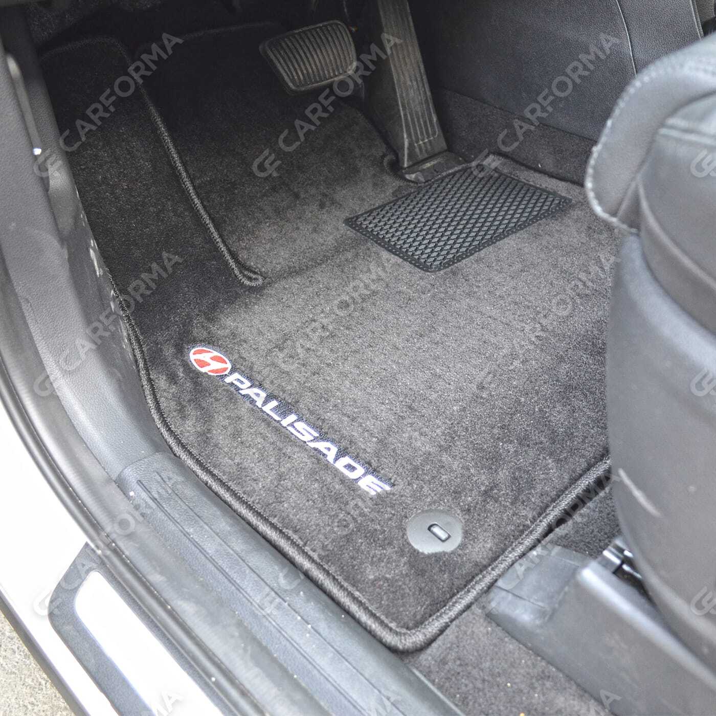 Ворсовые коврики на Hyundai Palisade 2018&nbsp;-&nbsp;2026 в Чебоксарах