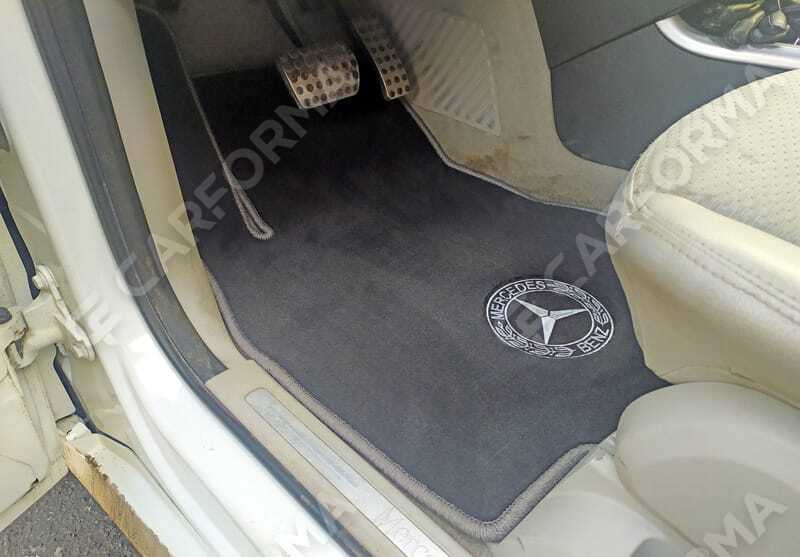 Ворсовые коврики на Mercedes B (W245) 2005&nbsp;-&nbsp;2012 в Чебоксарах